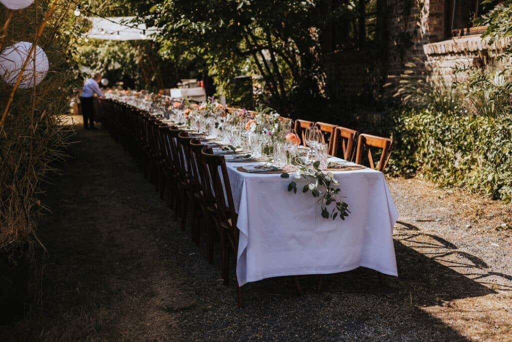 Boho Festival Garten Hochzeit Annabelle und Kadir